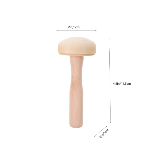10 Pcs Multi-Function Mushroom Stitch Stoppers Knitting Tools 1