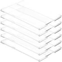 6pcs Price Card Holder Acrylic For Display In Shops And Malls