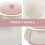 1set Spittoon With Lid Durable Plastic Pink For Elderly Use 9