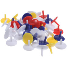 50 Pcs Golf Ball Mark Dots For Balls Size Markers Plastic With Leveler
