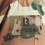 Raindrops Uniforms Blood Type Patch Green Nylon 2pcs 3.3x2in 9