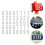 4 Sets Reflective House Numbers Fillable Mailing Labels White 4