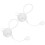 2 Pcs Customer Service Pen Holder Stylus Fixing Rope 9
