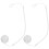 2 Pcs Customer Service Pen Holder Stylus Fixing Rope 11