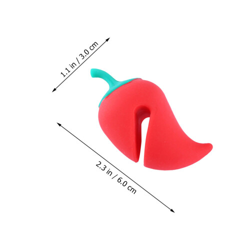 Kitchen Utility Lid Lifter Silicone Orange 1