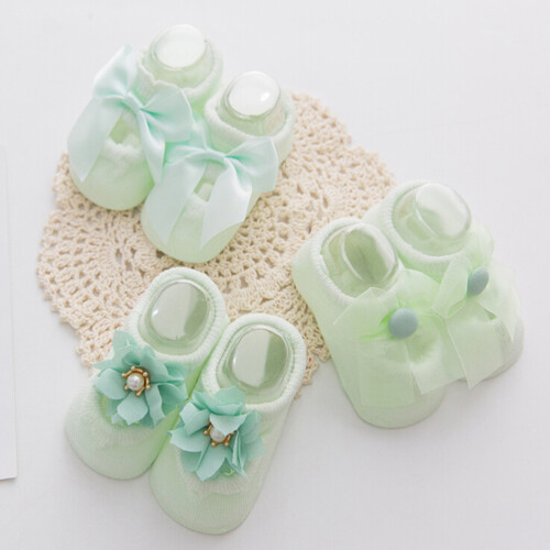 Infant Grip Socks Sweat Absorbing 1 2