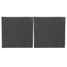 2pcs Black Graphite Carbon Felt Fireproof Welding Heat Barrier