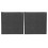 2pcs Black Graphite Carbon Felt Fireproof Welding Heat Barrier 1