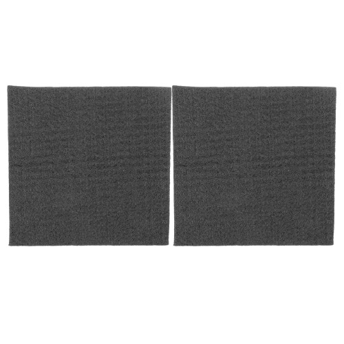 2pcs Black Graphite Carbon Felt Fireproof Welding Heat Barrier