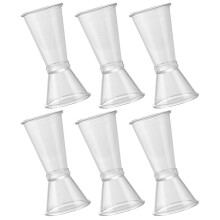 6pcs Jigger Accurate Measurement For Cocktail Mixing