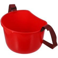 Durable Red Plastic Fertilizer Bucket For Efficient Home Picking
