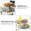 seafood-teller snackteller speiseteller restaurant silber 10