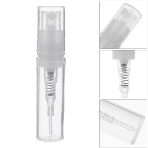 30St Transparante Mini Sprayflessen, Stevig Plastic Voor Opslag 2