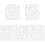 5 Pcs Paint By Numbers Holder For Table Alphanumeric Template 4