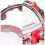 Hand Bell Drum Plastic 1set 11x11in 7