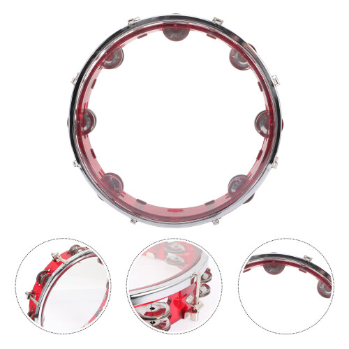 Hand Bell Drum Plastic 1set 11x11in 2