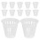 12 Pcs Hydroponic Growing Cup Planting Mesh Garden Containers 1