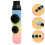 Kazoo Adult Abs Multi-Color Gradient 1set For And Accompaniment 3