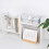 Medication Box Home Case Simple Style White 1pcs 5