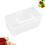 Medication Box Home Case Simple Style White 1pcs 8