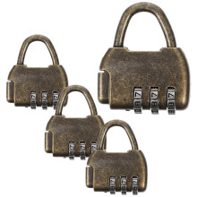 4 stuks combinatieslot buiten retro antieke stijl