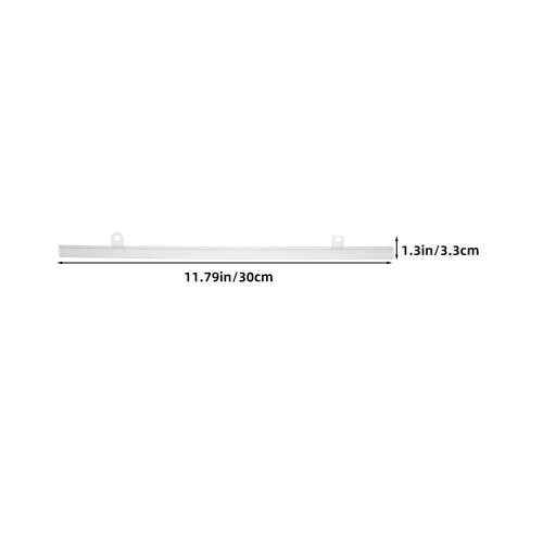 Pvc Poster Bar Hanger Transparent 10pack 2