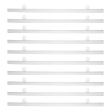 Pvc Poster Bar Hanger Transparent 10pack