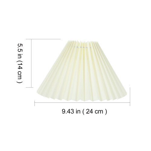 Floor Light Protector Fabric Yellow 1set 9.4x9.4x5.5in 1