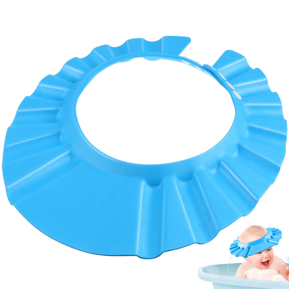 Inoomp Baby Adjustable Shampoo Shower Bathing Protect Wash Hat Without Ear