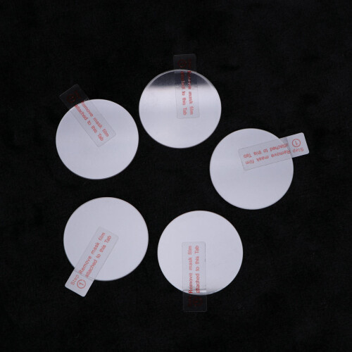 5 Pcs Watch Glass Replacement Round Screen Protector Tempered Film 2