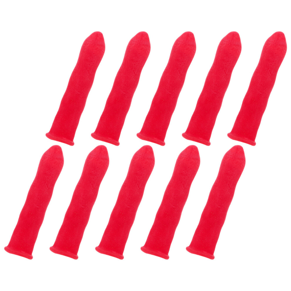 Caulk Cap For Seal Caulking Tubes Red 10Pcs 3164024118961