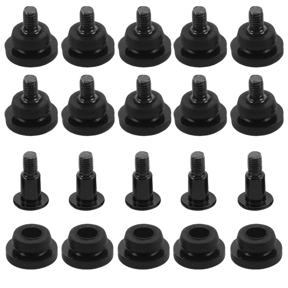 30 Pcs Hard Disk Damping Screw 1.10X1.00x1.00cm Black 3164077262574