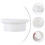 10 Pcs Plastic Water Bucket Thick Thread Bucket Outlet Sealing Device 3