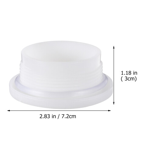 10 Pcs Plastic Water Bucket Thick Thread Bucket Outlet Sealing Device 1