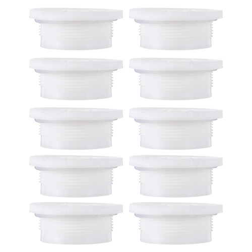 10 Pcs Plastic Water Bucket Thick Thread Bucket Outlet Sealing Device