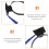 Cap Headband Insert Plastic Elegant And Fun 1set 5