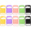 Chair Phone Bracket Mini Folding Chairs Assorted Color 10pcs 1