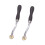 Tailoring Cloth Wheel Scribe Silver Stainless Steel 2pcs 6