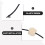 Elastic Pegboard Straps Black Iron For Space Management 4pcs 5