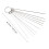6 Pcs Solder Nozzle Needle 10.50x1.80x0.70cm Silver 3