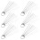 6 Pcs Solder Nozzle Needle 10.50x1.80x0.70cm Silver 1