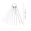 6 Pcs Solder Nozzle Needle 10.50x1.80x0.70cm Silver 2