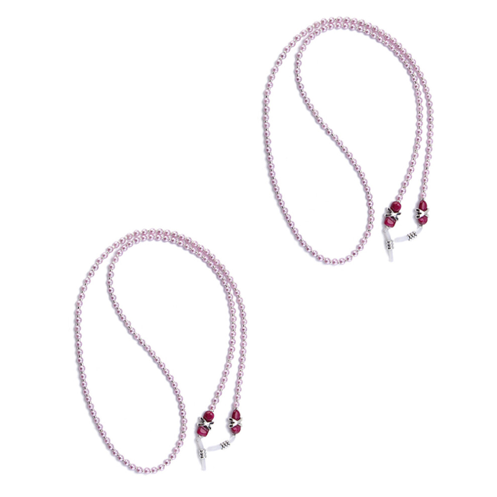 Inoomp 2 Pcs Spectacle Cords Chains Women Glasses Strap Sunglasses Retainer