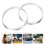 Aluminum Cup Sealer Ring 2pcs Silver For Home And Office Use 3