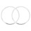 Aluminum Cup Sealer Ring 2pcs Silver For Home And Office Use 2