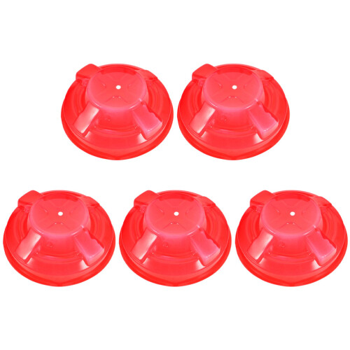 5pcs Plastic Sensor Cover Detector Guards Fire Alarm Detector Cover