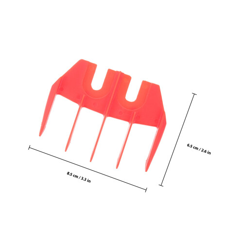 1pack Sheep Shear Guide Hair Clipper Guide Combs 3.3x2.6in 1