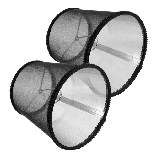 2pcs Clip Bulb Lampshade Branches Fabric Ceiling 2