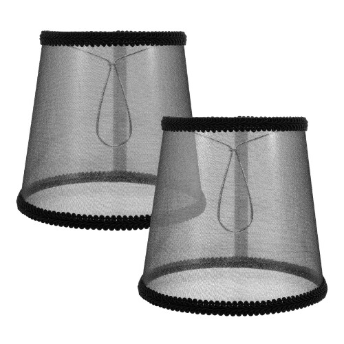 2pcs Clip Bulb Lampshade Branches Fabric Ceiling