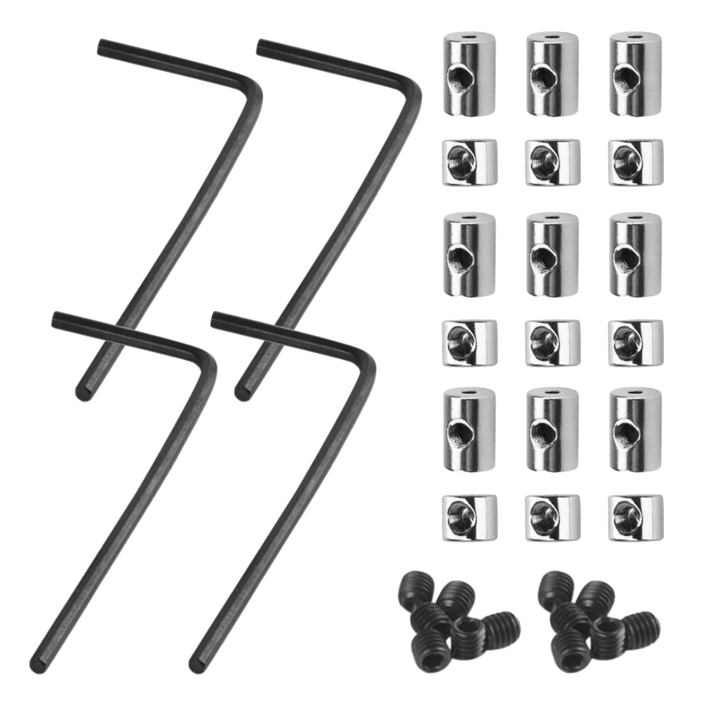 Metal Keepers Screw Wrench Cap Pin Backs Locking Clasp Accessory Lapel 3164024126676